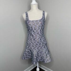 BCBG Maxazria Floral Patterned Sleeveless Dress XXS